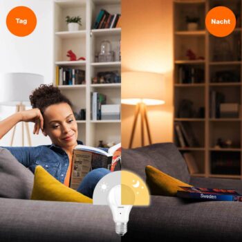 LED žiarovka E27 10W 2 700 K snímač denného svetla