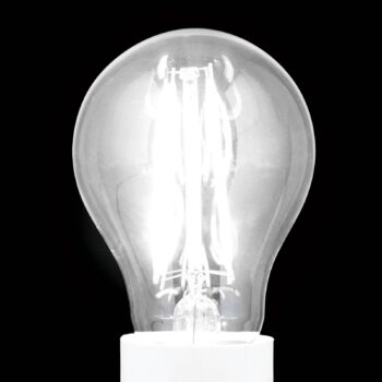 LED žiarovka E27 4,5W filament číra stmievateľná