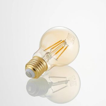 LED žiarovka E27 6,5W 825 jantárová stmievač 3 ks