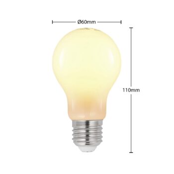 LED žiarovka E27 6W 2 700K stmievateľná, opál