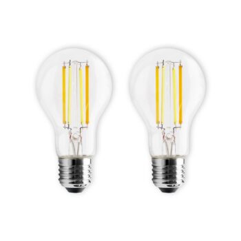 LED žiarovka E27 7W filament stmieva CCT tuya 2ks