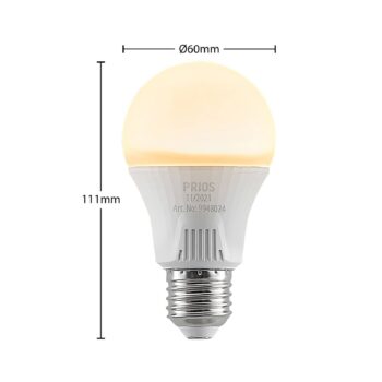 LED žiarovka E27 A60 11 W biela 3 000 K