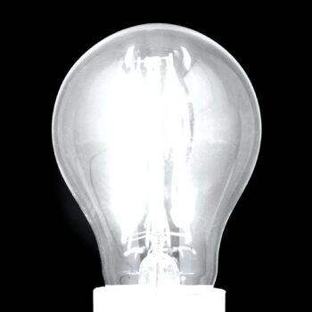 LED žiarovka E27 A60 číra 15W 827 2000lm dim