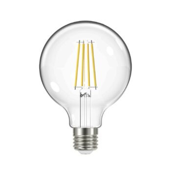 LED žiarovka, E27, G95, 3,8W, 2700K, 806lm, 3 kusy