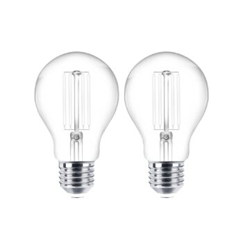 LED žiarovka E27 sada 2 ks 4W 470 lm číra 2700K