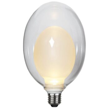 LED žiarovka Space E27 3,5 W D120, opálna