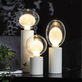 LED žiarovka Space E27 3,5 W D120, opálna