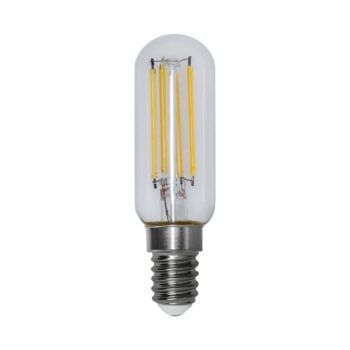 LED žiarovka T25, E14, číra, vlákno, 4,2 W, 2 700 K