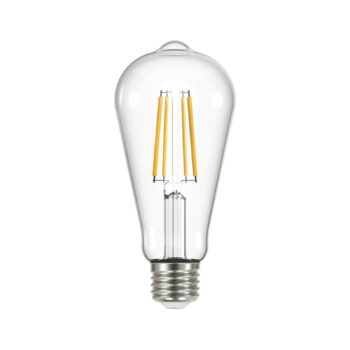 LED žiarovka číra E27 3,8W 2700K 806lm sada 3