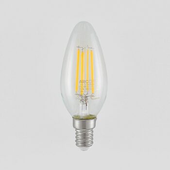 LED žiarovka filament E14 4W 827 stmievač 3 ks