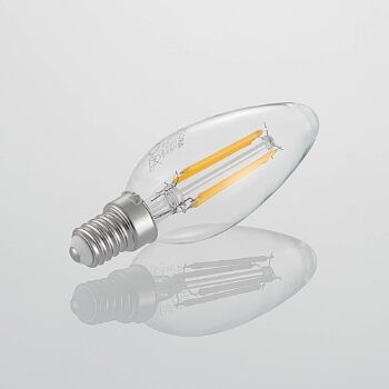LED žiarovka filament E14 4W 827 stmievač 3 ks
