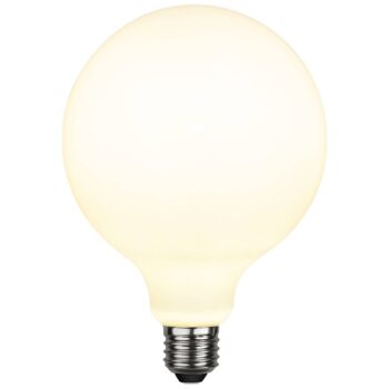 LED žiarovka guľa E27 G125 7,5 W opálová