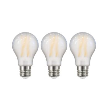LED žiarovka matná E27 A60 2,2W 3000K 470lm 3er