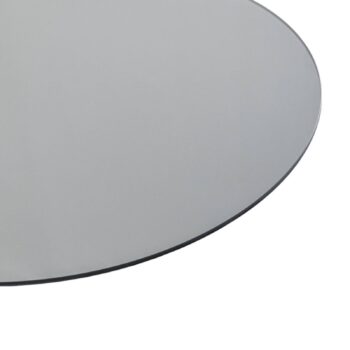 LED zrkadlo Ring L, Ø 39 cm, sklo, teplá biela