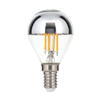 LED zrkadlová E14 4W, teplá biela, stmievateľná