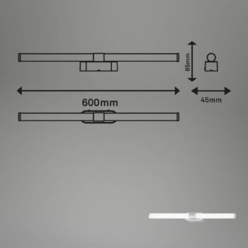 LED zrkadlové svetlo 2117014 s IP44, 4 000K