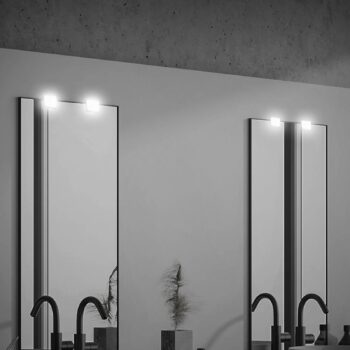 LED zrkadlové svetlo Aniani, biele, 4 000 K, sada 2 ks