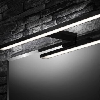 LED zrkadlové svetlo Dun Brilo, IP44, šírka 60 cm