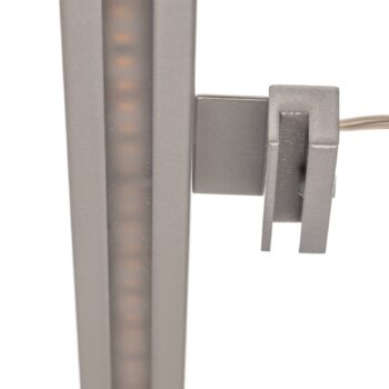 LED zrkadlové svetlo Espelho 40 cm hliník 4 000 K