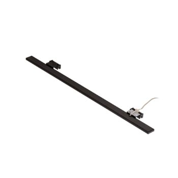 LED zrkadlové svetlo Espelho 60 cm čierne 4 000 K