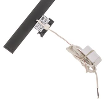 LED zrkadlové svetlo Espelho 60 cm čierne 4 000 K