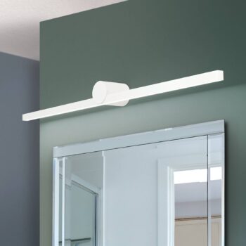 LED zrkadlové svetlo Krása šírka 101 cm, biela