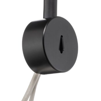 LEDS-C4 Bed nástenné LED svietidlo okrúhle, čierne