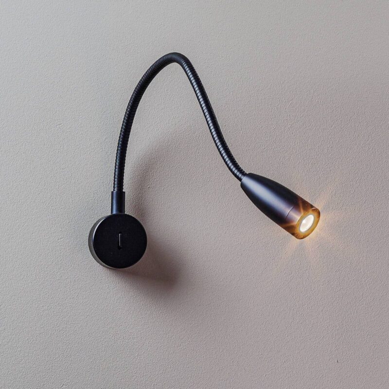 LEDS-C4 Bed nástenné LED svietidlo okrúhle, čierne LEDS-C4 Bed nástenné LED svietidlo okrúhle, čierne