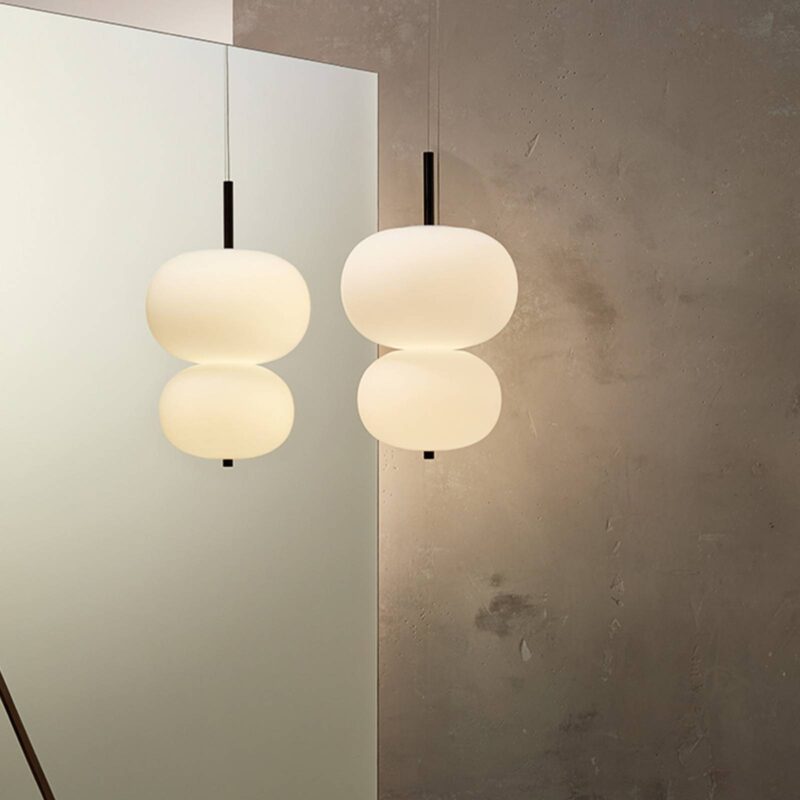 LEDS-C4 Ilargi Double svietidlo fáza tmavá Ø39,5cm LEDS-C4 Ilargi Double svietidlo fáza tmavá Ø39,5cm