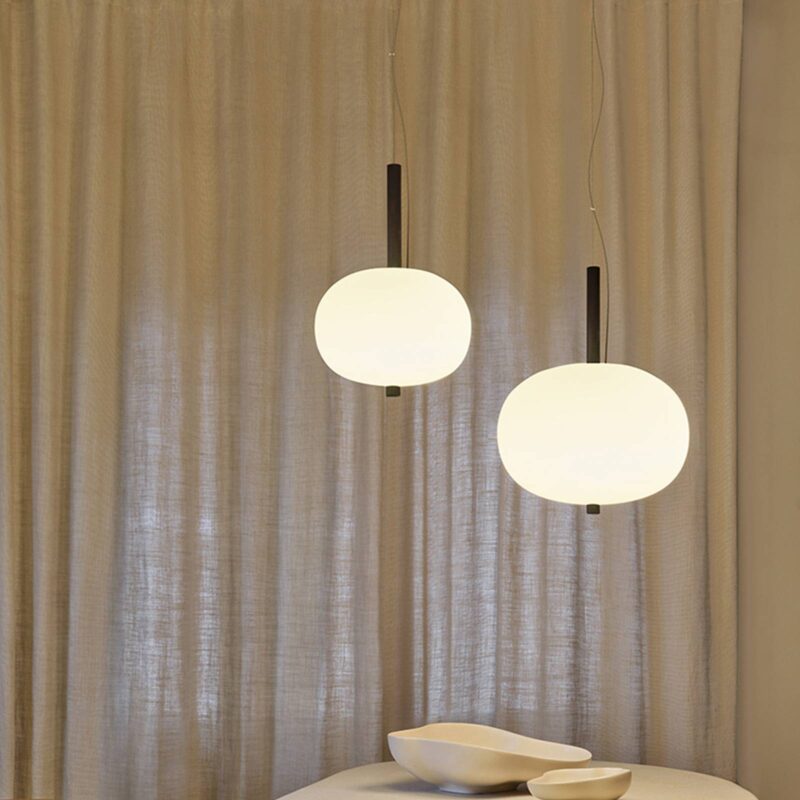 LEDS-C4 Ilargi závesné LED fáza tmavé Ø 24 cm LEDS-C4 Ilargi závesné LED fáza tmavé Ø 24 cm