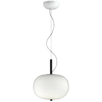 LEDS-C4 Ilargi závesné LED fáza tmavé Ø 32cm