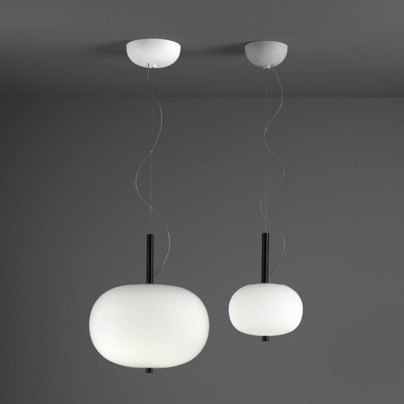 LEDS-C4 Ilargi závesné LED fáza tmavé Ø 32cm LEDS-C4 Ilargi závesné LED fáza tmavé Ø 32cm