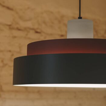 LEDS-C4 Keops 2 závesné svietidlo, Ø 50 cm, farebné, hliník