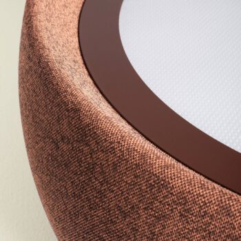 LEDS-C4 LED stropné svietidlo Gong, hnedé, 2 700 K, Ø 61,2 cm
