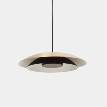 LEDS-C4 LED závesné svietidlo Noway Malé zlaté matné, CCT, centrálne