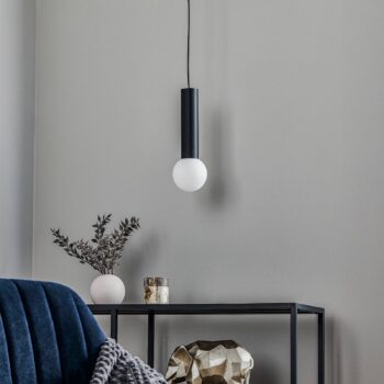 LEDS-C4 Mist kúpeľňová závesná lampa IP44 čierna