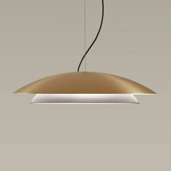 LEDS-C4 Noway Big stmieva, decentrál, zlatá matná