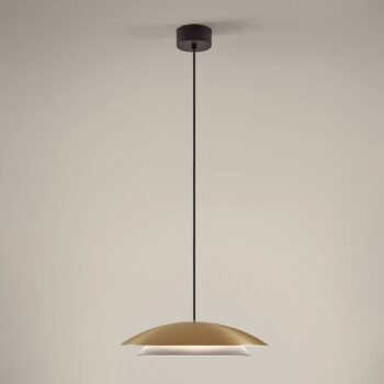 LEDS-C4 Noway Big stmieva, decentrál, zlatá matná