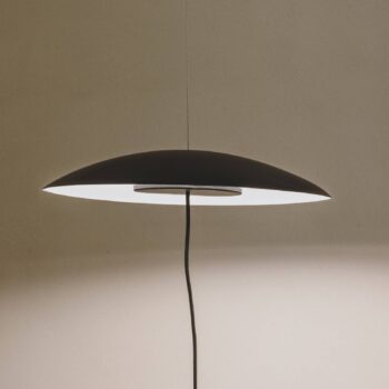 LEDS-C4 Noway Single stojaca LED zakrivená, čierna