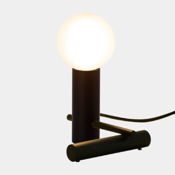 LEDS-C4 Nude Tiny stolová lampa E27 čierna