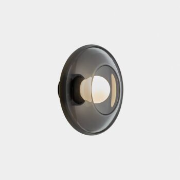 LEDS-C4 Trip Glass nástenné svietidlo dymovo sivé