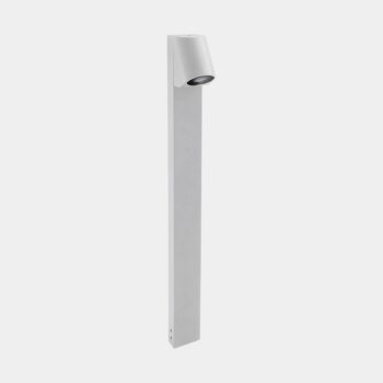 LEDS-C4 chodníkové LED svetlo, biely, výška 80 cm, hliník