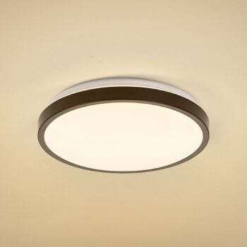 LEDVANCE Bathroom Ceiling LED svetlo čierna