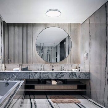 LEDVANCE Bathroom Ceiling stropné LED svetlo chróm
