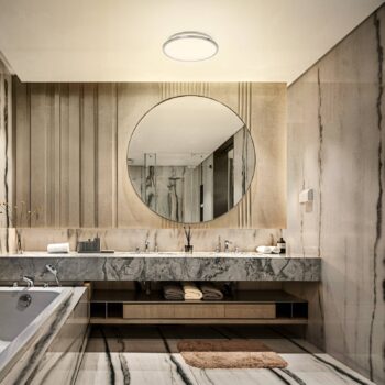 LEDVANCE Bathroom Ceiling stropné LED svetlo chróm