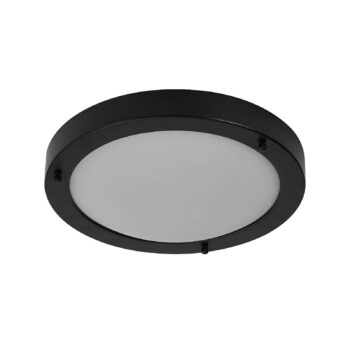 LEDVANCE Bathroom Classic Round svetlo 31cm čierna