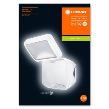LEDVANCE Battery Bodové svetlá vonkajšie 1-pl. biele