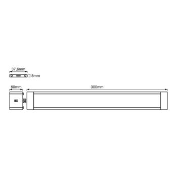LEDVANCE Cabinet Slim podskrinkové LED 30cm