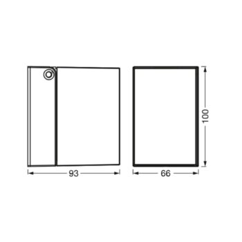 LEDVANCE Endura Classic Cube svietidlo biela
