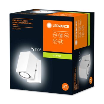 LEDVANCE Endura Classic Cube svietidlo biela